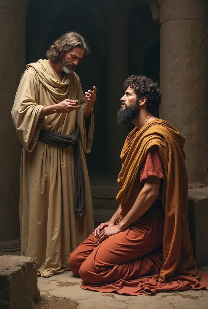 King David repented to God when confronted by the prophet Nathan 