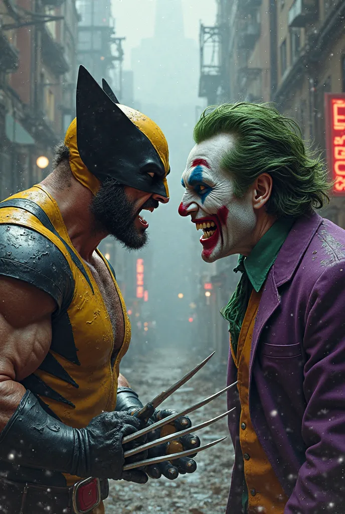 wolverine and joker 