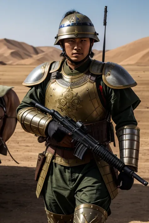 Mongol Empire、Mongolian army 、Nomad、騎馬nationality、 Suetsu、soldier、soldier、 Army、Legion、tradition、modernizationされた、modern equipment、uniform、armor、 helmet、gun、gun火器、weapons、Tactical、Modern、modernization、evolution、 History、Near future、nationality、exotic、Asian