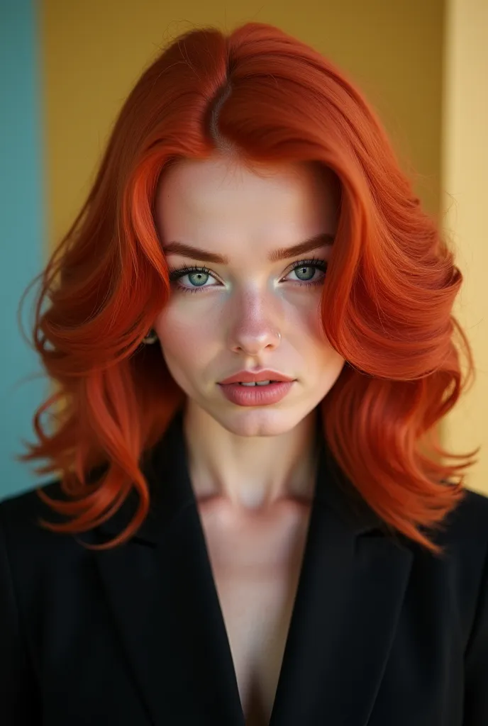 An influential redhead for Instagram 