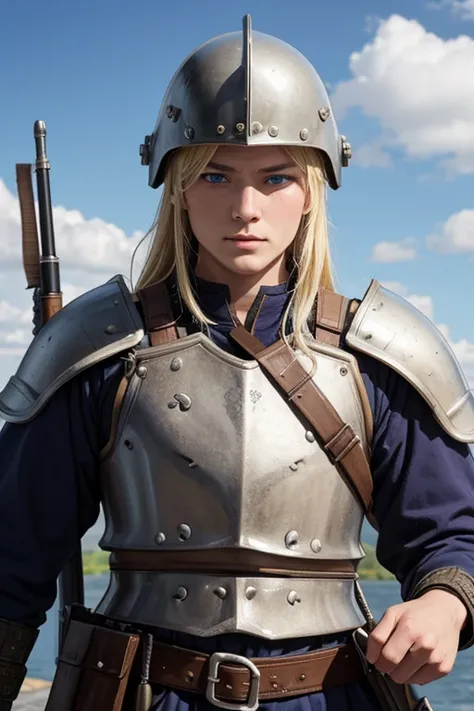 Vikings、Nord、germane、Northern Europe、pirate、 Suetsu、soldier、soldier、 Army、Legion、tradition、modernizationされた、modern equipment、uniform、armor、 helmet、gun、gun火器、weapons、Tactical、Modern、modernization、evolution、 History、Near future、 Norway、 Sweden、White、 blond a...