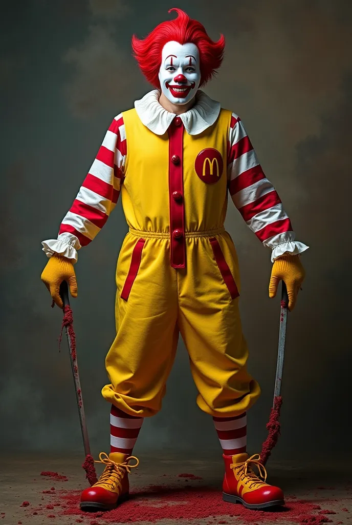 Dismember and disembowel Ronald McDonald 