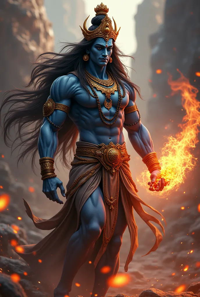 Lord shiva anime character,honoring artwork,detailed digital art,4k,8k,high resolution,masterpiece,ultra-detailed,realistic,photorealistic,photo-realistic,HDR,UHD,studio lighting,ultra-fine painting,sharp focus,physically-based rendering,extreme detail des...