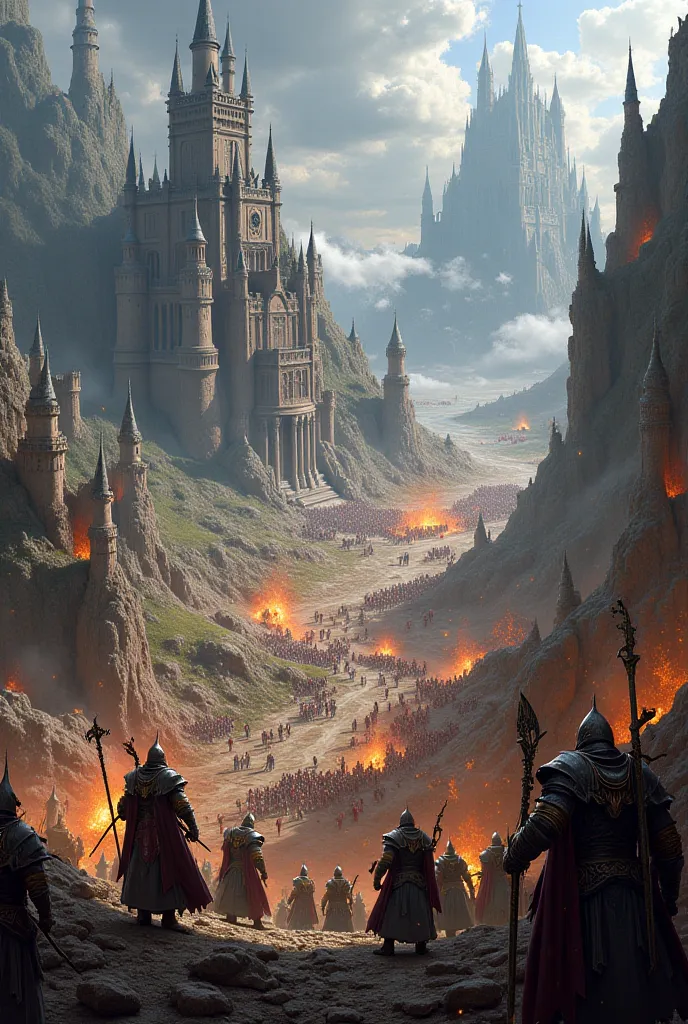 WarLords MMORPG: Battlefield with wizards, archers, warriors 