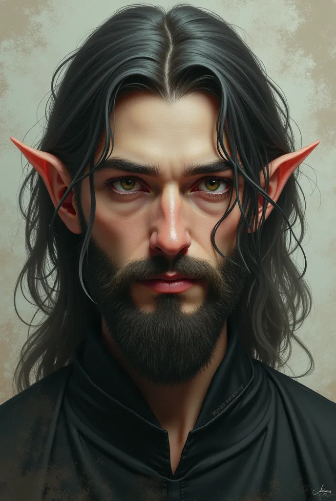 Try in a less realistic way, actually featuring an avatar of a person, Add more beard to the second photo and more length to the hair on the sides.