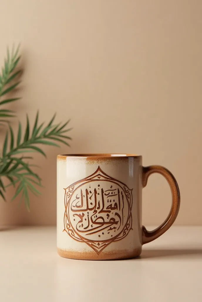 printed sablemichen mug with word رمضان كريم