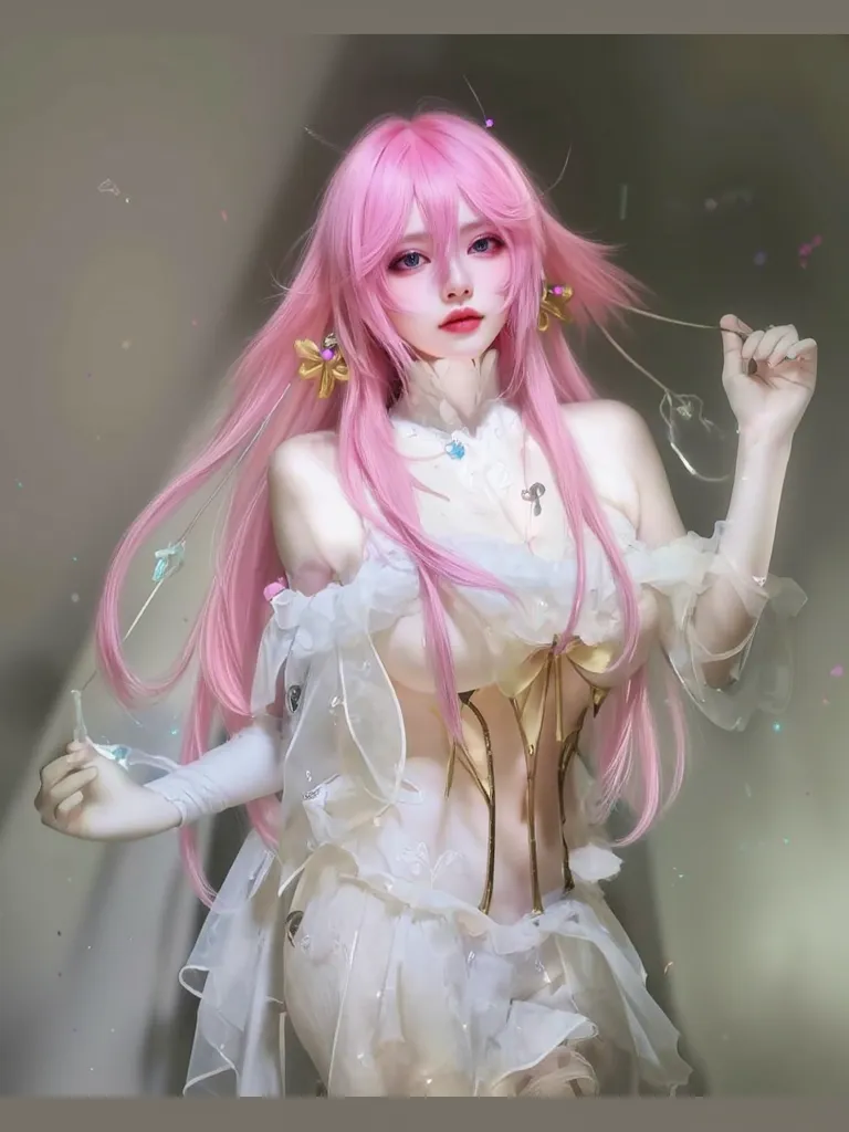 (best quality), (masterpiece), (Ultra-high resolution), (Clear face), （Reality： 1.4）, (perfect lighting),(photorealistic:1.30), anime wallpaper, Guviz style artwork , fantasy cover up to magic , by Yang J, Guviz, beautiful artwork illustration, beautiful d...