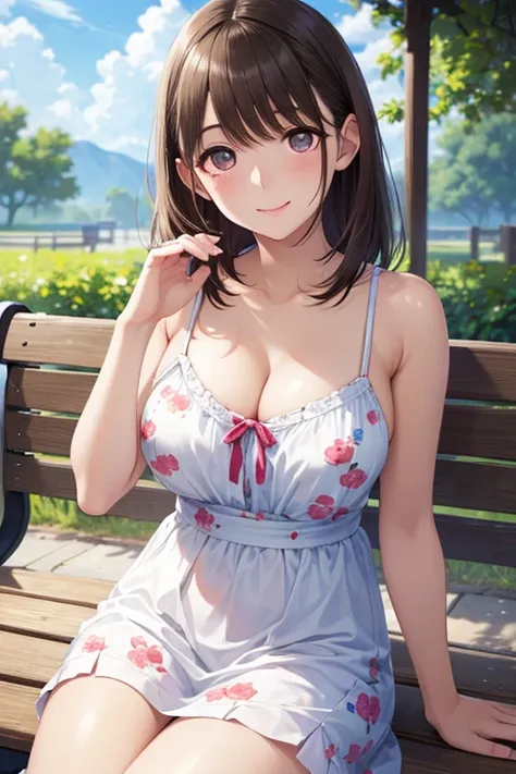 Anegasaki Nene, shiny brown hair, beautiful brown eyes, smiling face, sparkling pupils, (fine grain), highly detailed eyes, highly detailed face, highly detailed eyes,, (masterpiece:1.2, best quality), ((only1 girl)), cowboy shot,


 
((masterpiece,best qu...