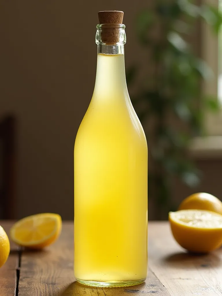 Limoncello bottle
• Peel of 9 Lemons
• 800 ml Ethyl Alcohol 96º ( suitable for food use )
 • 1 ,5 Lt de Agua
 • 1  Kg Azúcar
Lavar y pelar la cascara de los Limones con pelapapas (avoid the white part as much as possible because it has a bitter taste) and ...