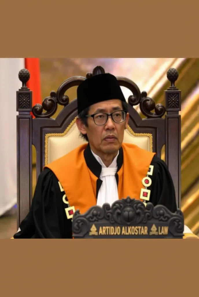 Indonesian Judge Artidjo Alkostar 