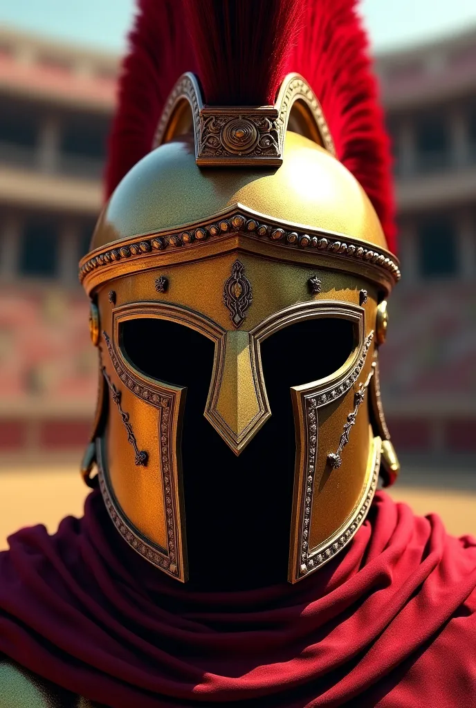 Gladior helmet in 2D front part