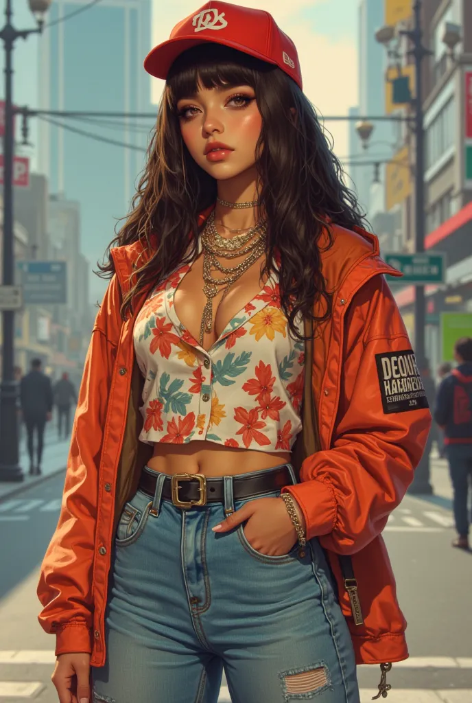 Dorothy – A vibrant, confident young woman whose hip-hop classic style blends streetwear with a touch of sex appeal. She carries herself with undeniable swagger but also has a natural warmth and leadership quality that draws people to her. She’s sharp, res...