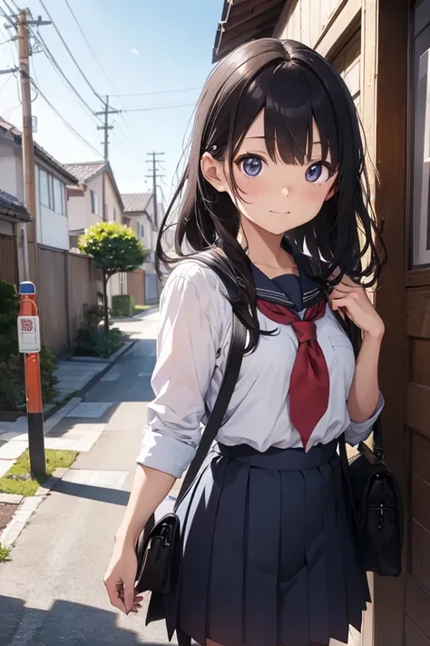 High Quality, Japanese school girl