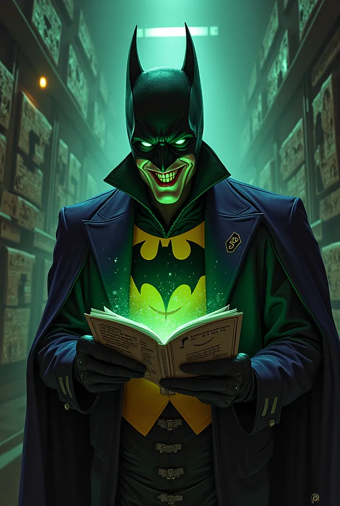 DO THE BATMAN RIDDLE VERY BADLY WITH SEVERAL DETAILS 