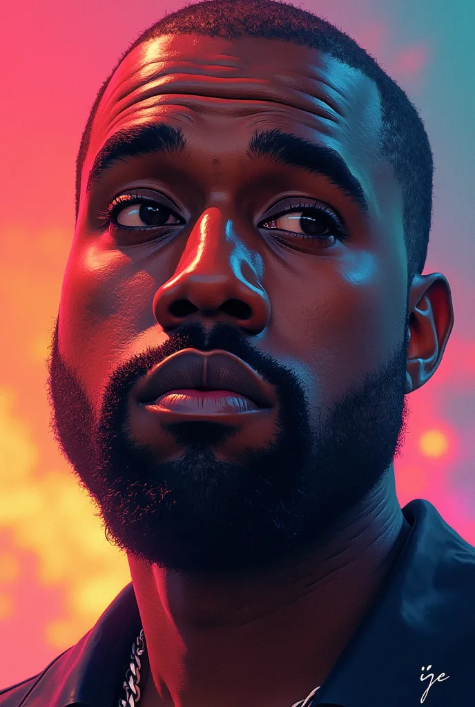 Sur la cover de l'album ye de Kanye West, remplace le texte "I hate being bi-polar its awesome" pars "Je déteste m'en foutre c'est génial"