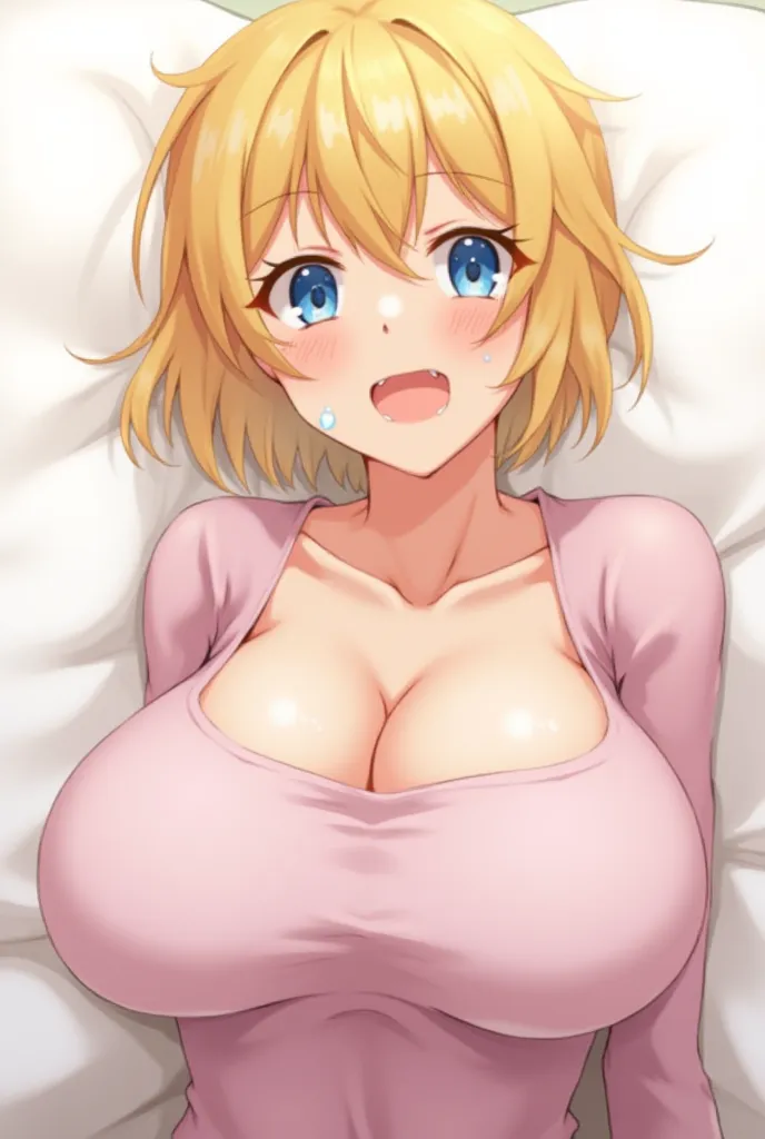  blonde, digital art, big breasts,  breasts, big breasts,  breasts,  breasts, big breasts,  breasts, big breasts,  breasts, big breasts, the best quality, high quality, High resolution, short hair, blond hair,  breasts,  breasts,  breasts,  breasts,  breas...