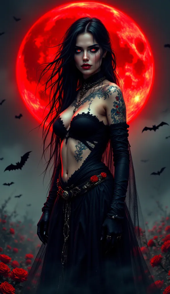 gothic female  vampire