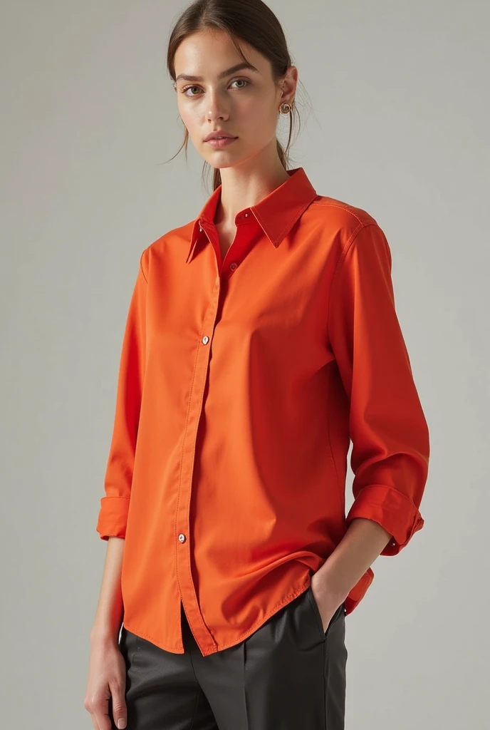 3-sleeve unicolor shirt/4