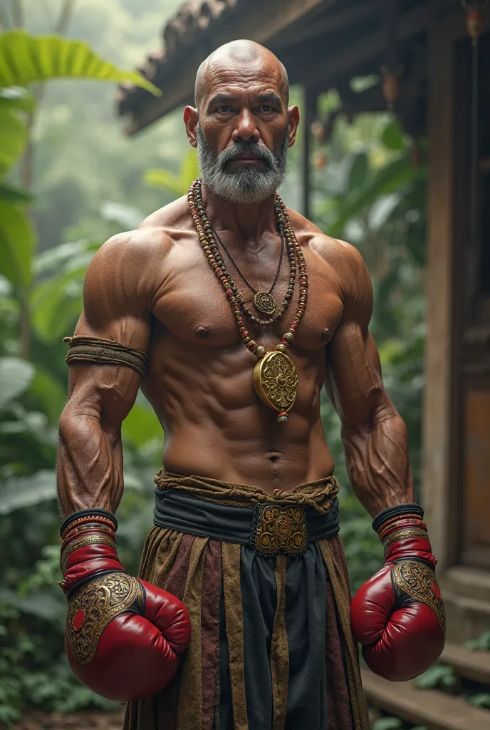 Ancient Lao Boxer