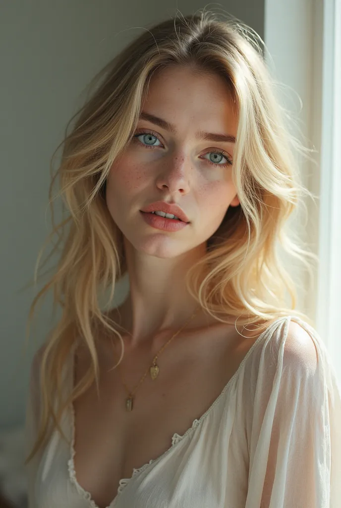 A 29-year-old blonde woman