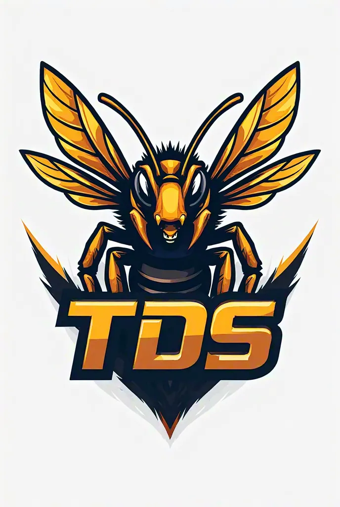 Logo where it says TDS and a hornet 