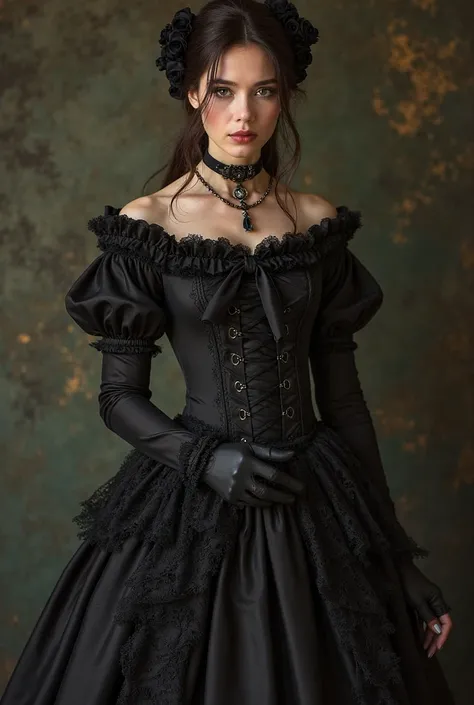 Gothic woman of the 1700s 