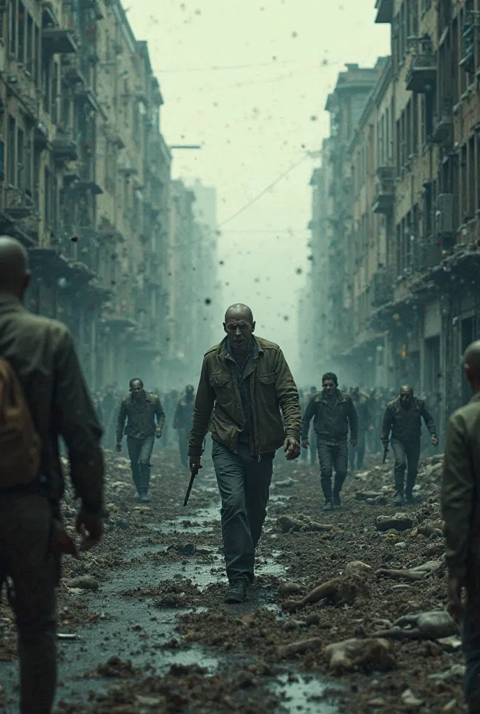 Create a mini video of what a zombie apocalypse would look like