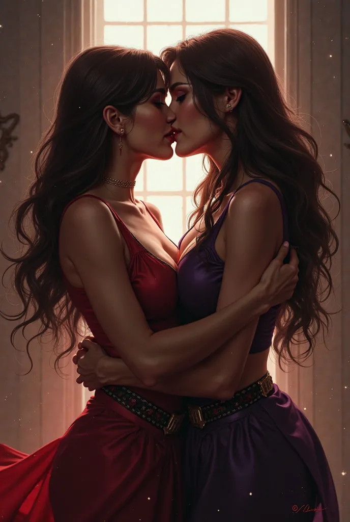 Make it more looks like cait and vi ND make them kiss