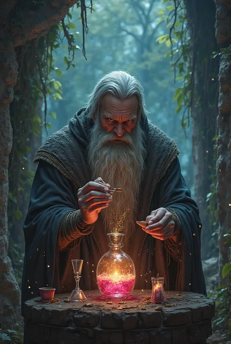 An angry hermit magician figured out how to make an elixir