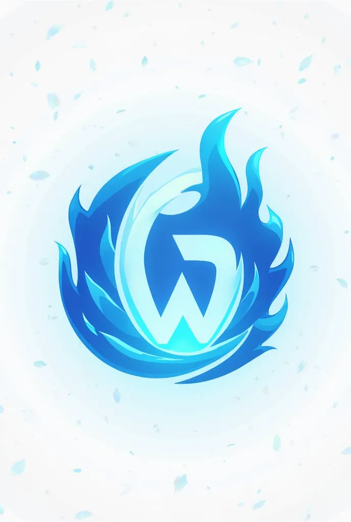 create a logo with the name "GTW" Blue with the blue flame theme in the letter.