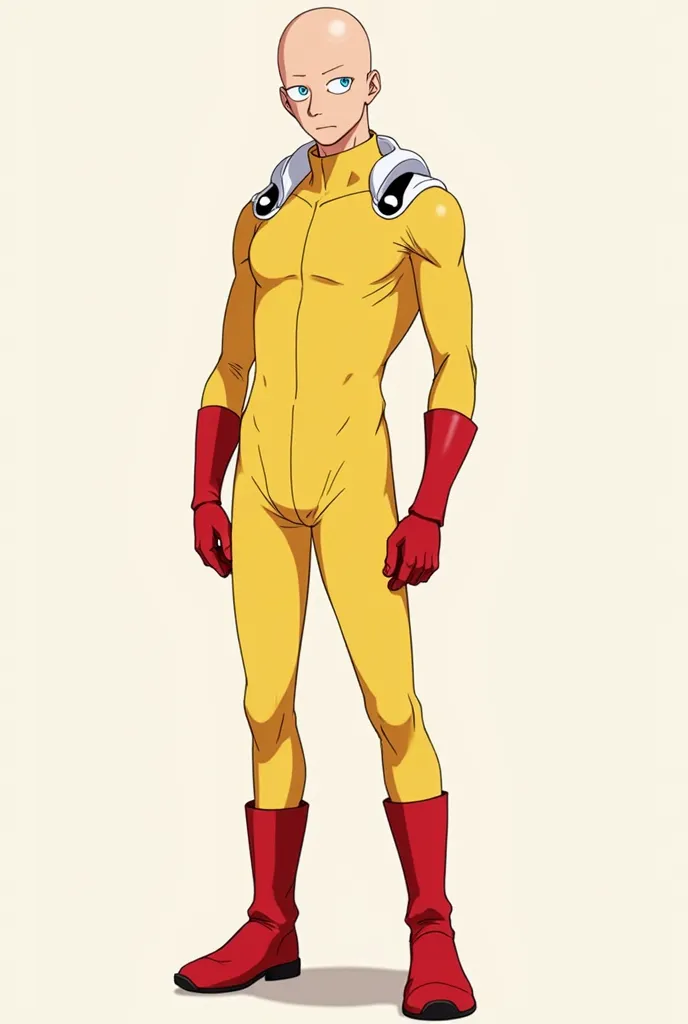 Saitama in her normal attire 