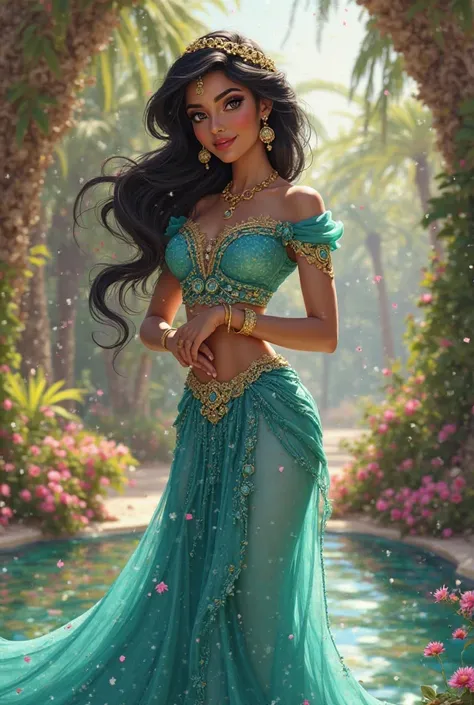 Disney's Princess Jasmine as a  