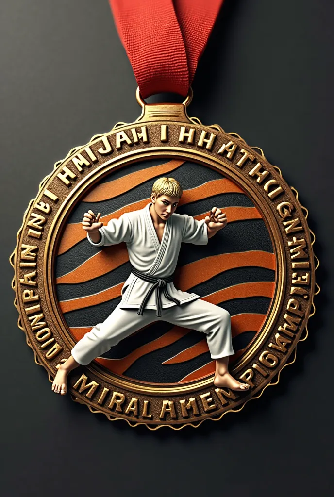 Medal design for 7th All Bengal Open Karate Championship 2025