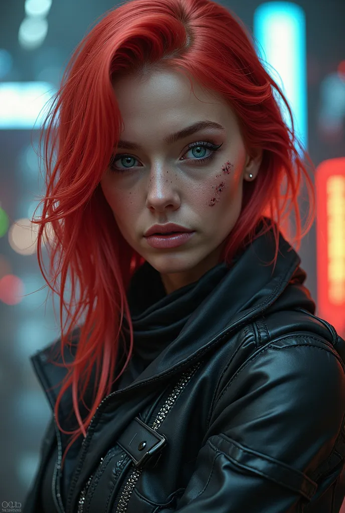  epa ,eyes blue ,hair red ,sexy ,181( girl SlaveCyberpunk 