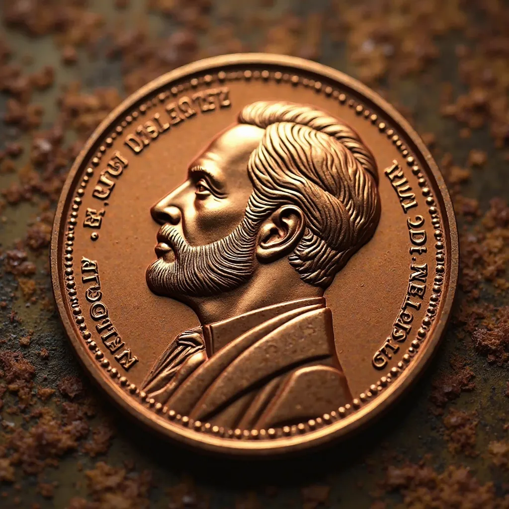 You can create an image of a Copper coin 