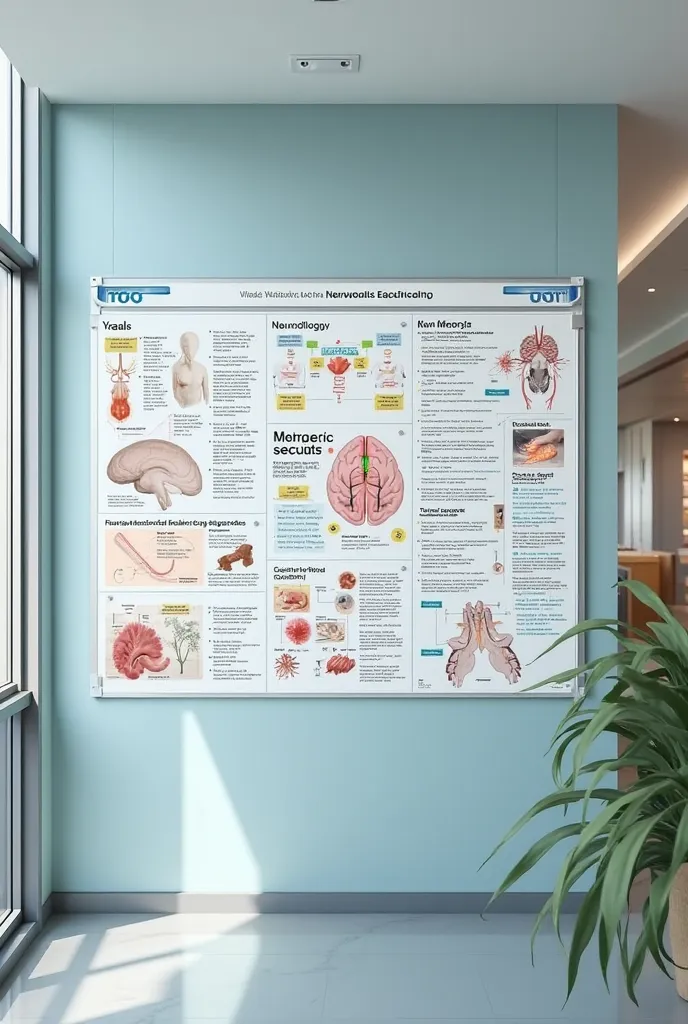 My clinic board in which neurology diseases mentioned 