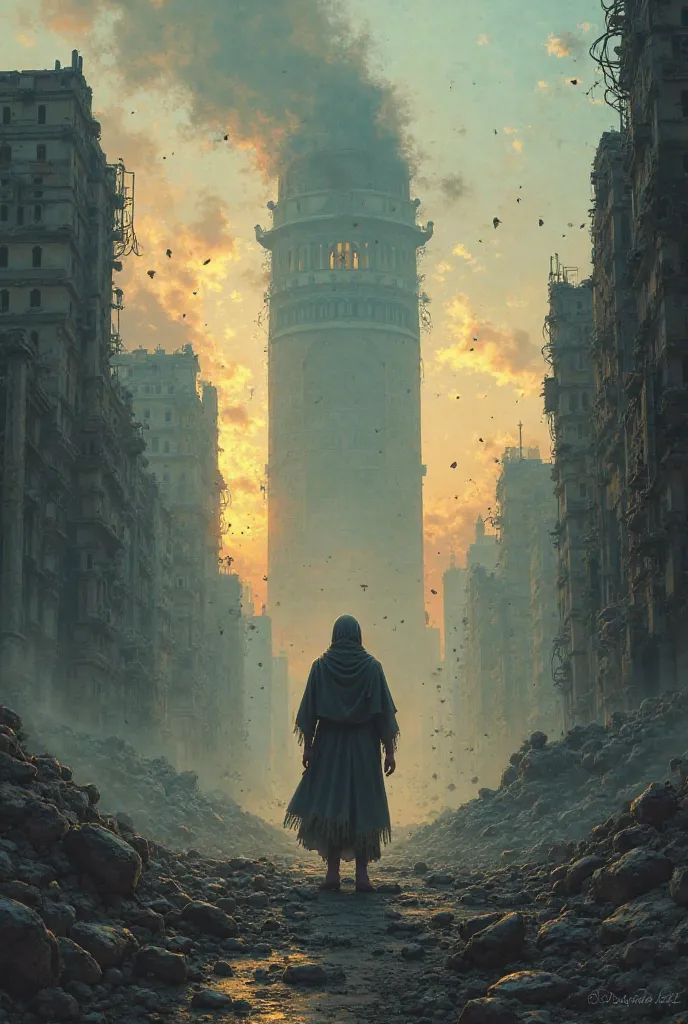 Design a highly accurate book cover for me to tell her name(A city that sleeps with open eyes) It means Baghdad. It is a fantasy novel that talks about a strange epidemic that spreads in Iraq, specifically in the city of Baghdad. This makes it a ruin while...