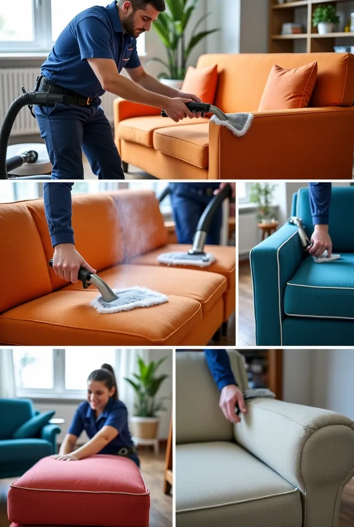 Photos about upholstery cleaning 
