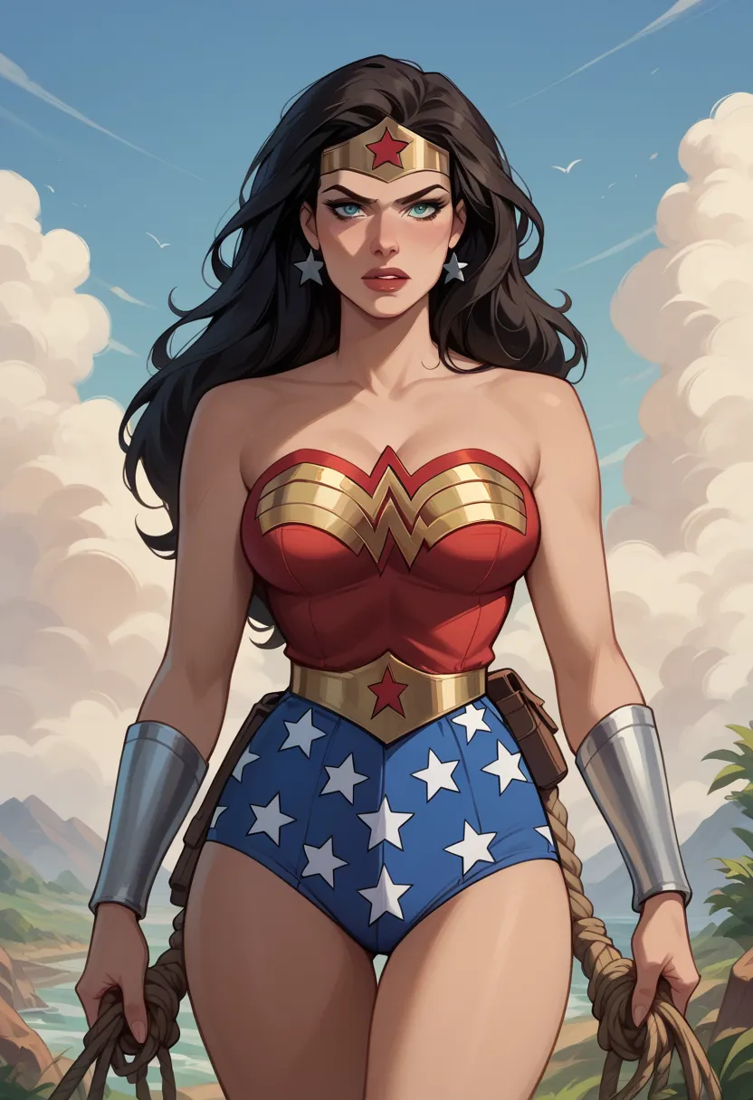 Perfect Wonder Woman American anime character