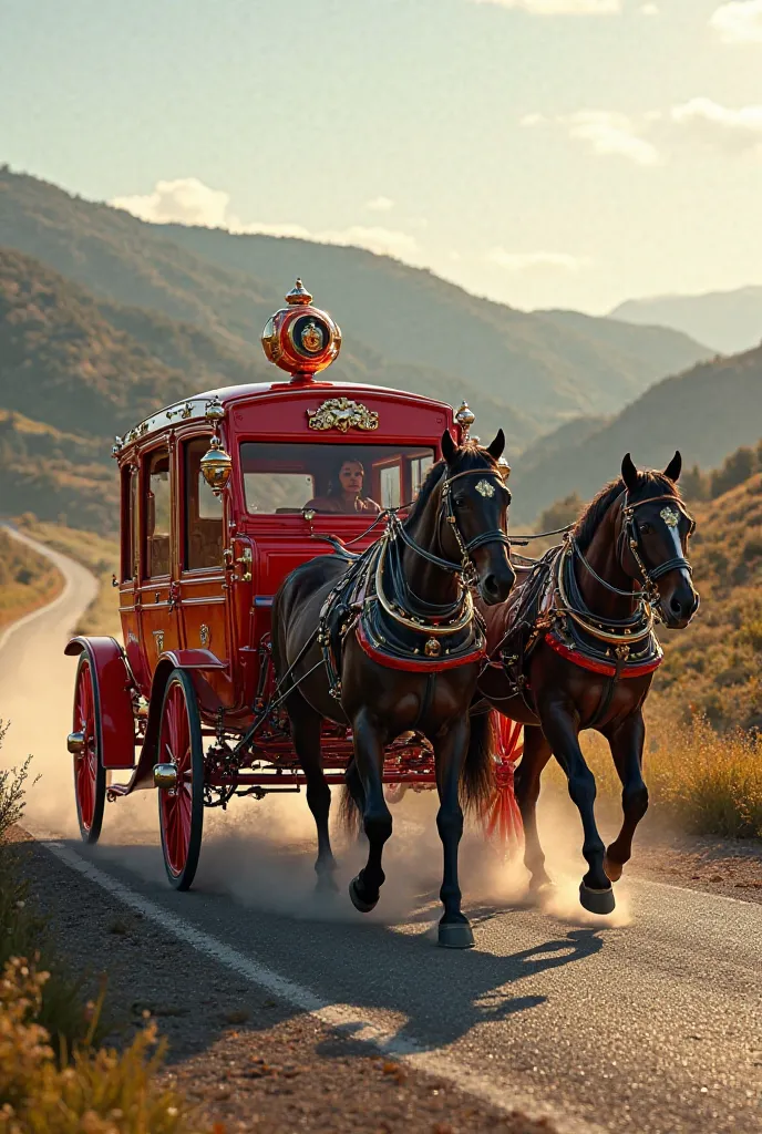 Ferrari horse wagon