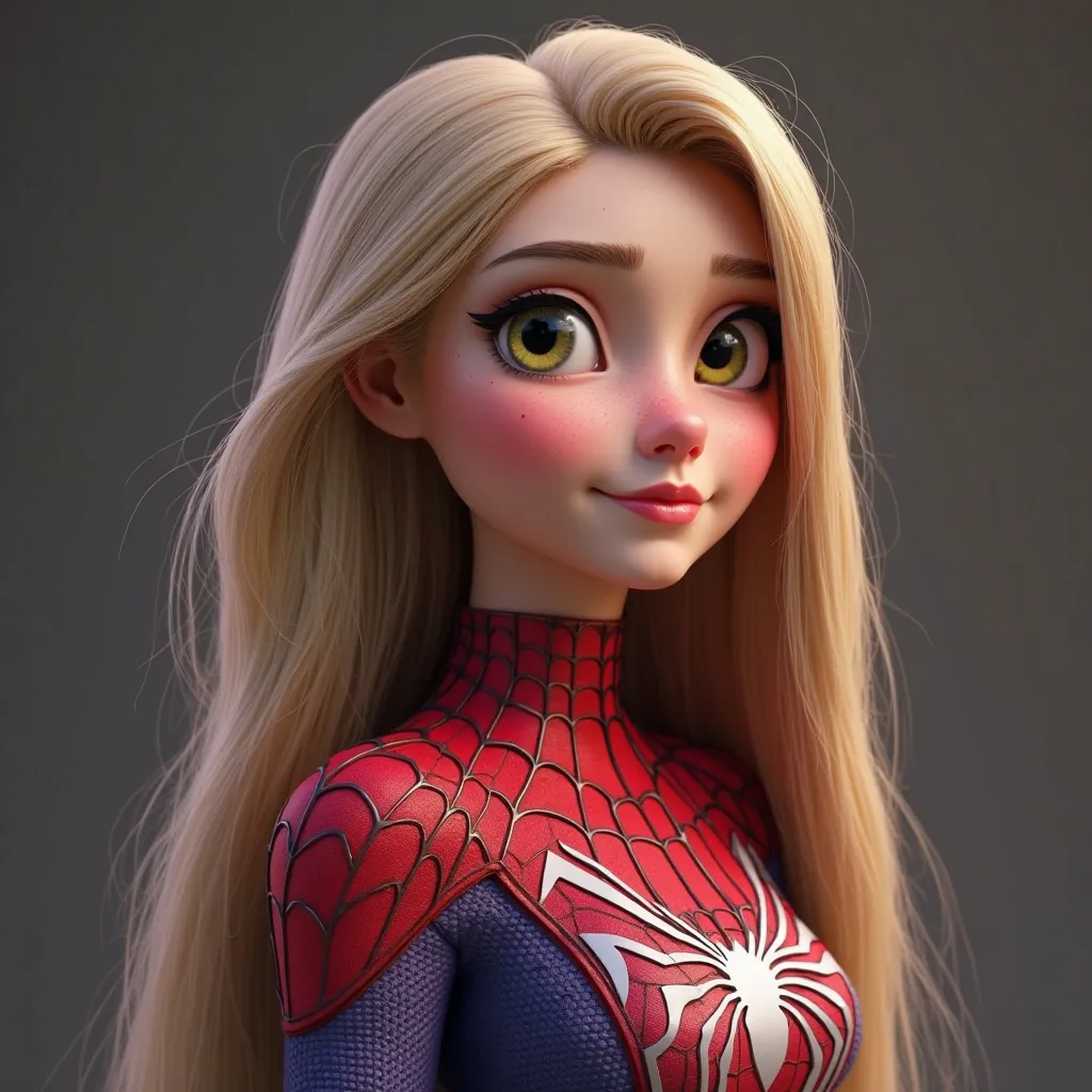 (ultra real), (figure), (High resolution), (8K), (very detailed), (Best figure), (detailed and beautiful eyes), (highest quality), (Super detailed), (masterpiece), (wallpaper), (detailed face), Generate a highly realistic image of Rapunzel of Disney, with ...