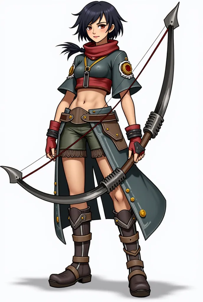 /imagine girls monster Hunter Character Name**: Lira, the Gale Strider

#### Appearance:
- **Facial Features**: Lira has a youthful appearance,face with a determined expression. She has a slight scar across her left cheek, adding character to her look.
- *...