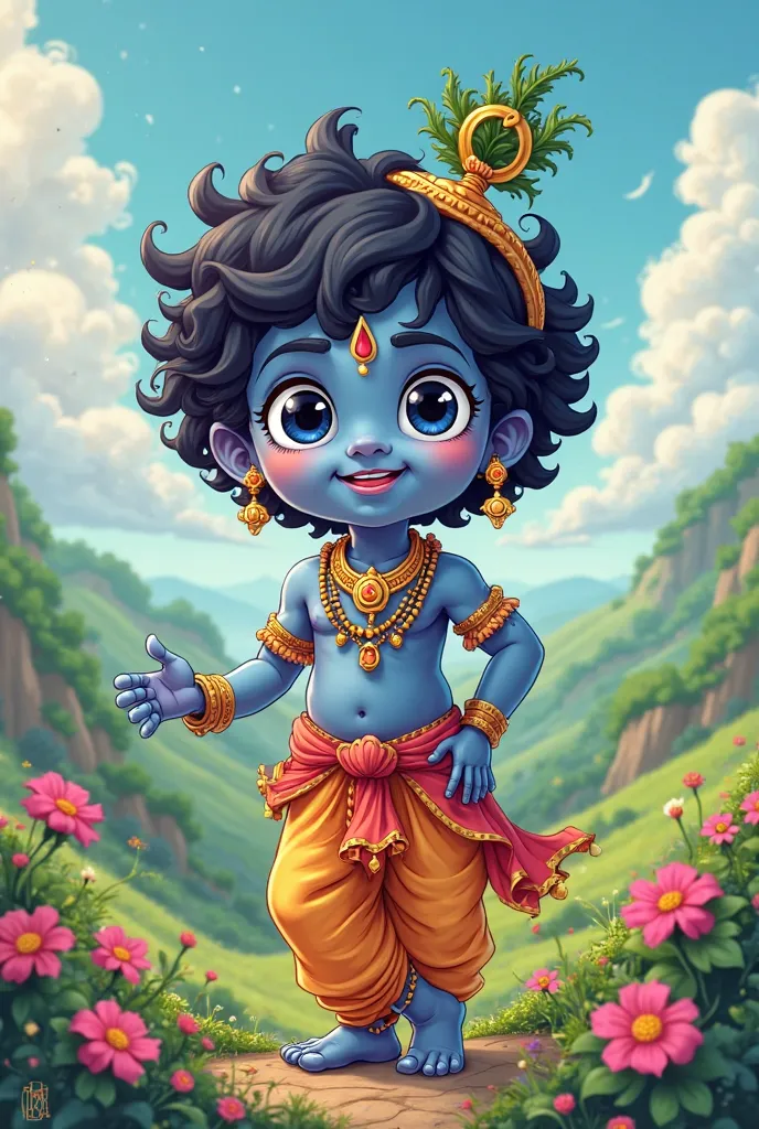  Lord krishna cartoon 