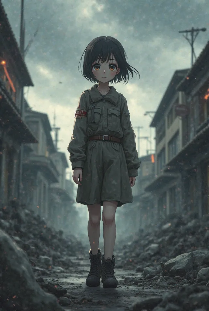 Anime girl but ww2