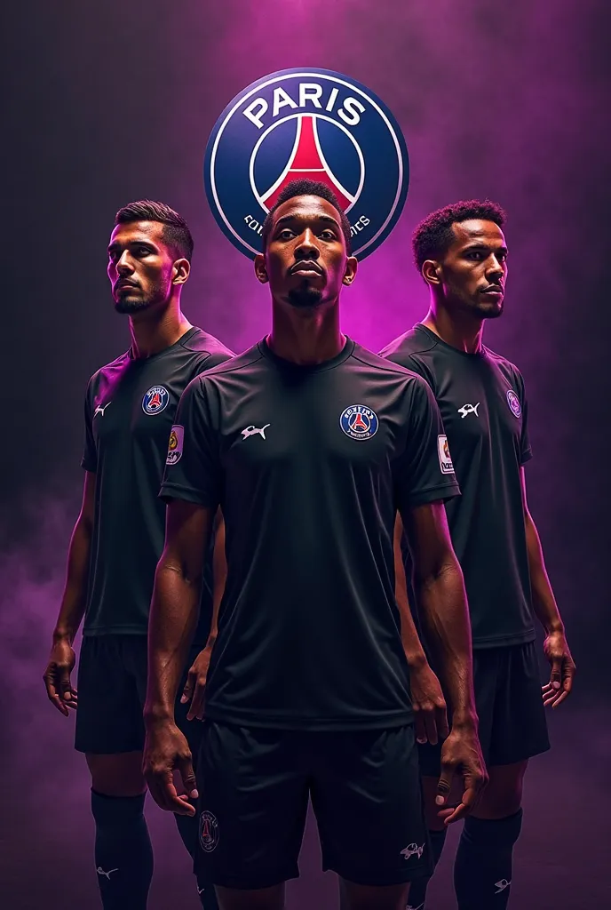 Make the PSG team black and purple