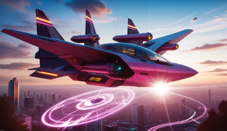 princesinha linda masterpiece, best quality,  super detailed , high definition, HDR,  fantasy science fiction ,  depth , fine texture,  full concentration ,  A cute young woman riding a futuristic camera angle ,  bike shining through a vibrant glow , cyber...