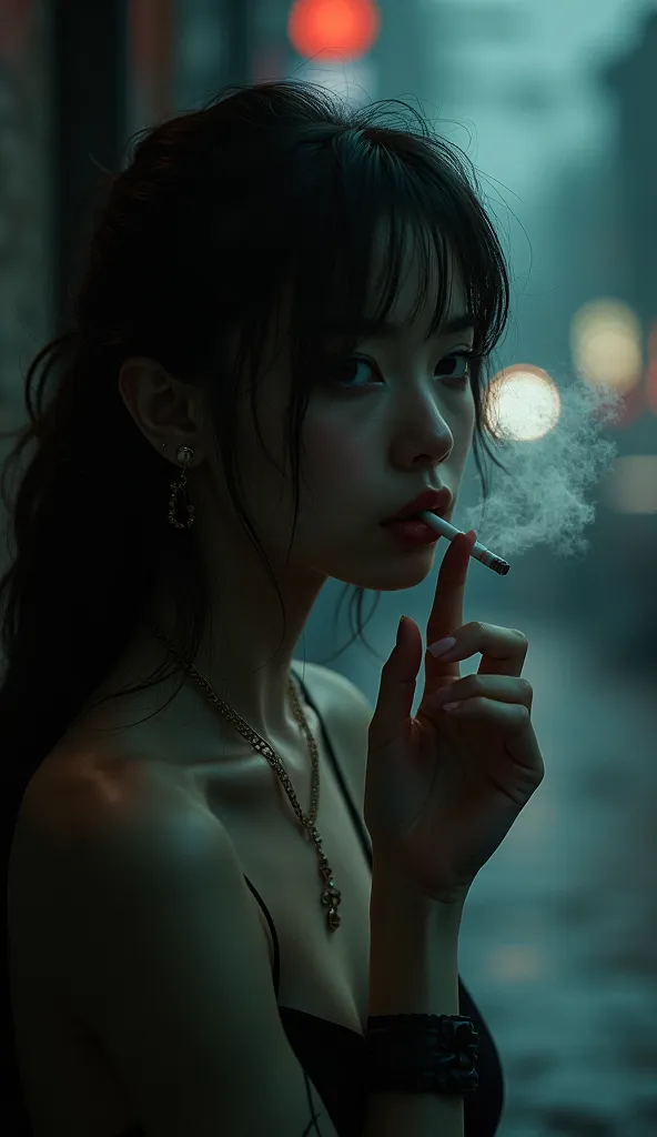 Girl smoking