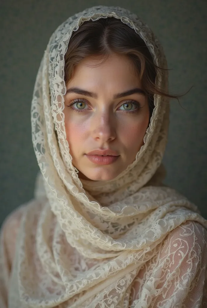 Beautiful and white skin Turkish hijabi girl