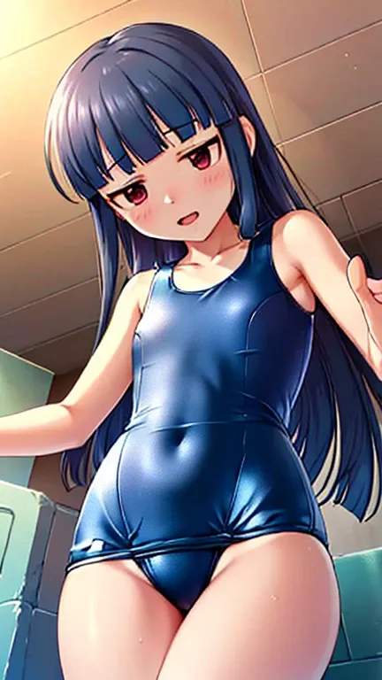 8k, Super Detailed Game CG , (High Resolution:1.1),(absurd:1.1), Top Quality, 超High Resolution, 最High Resolution, very good detailed, 1 girls, (girls:1.1) (:0.8) (Camel Toes:1.2), ( realistic swimsuit:1.6), ( high-cut swimsuit with closed mouth:1.6), (One ...