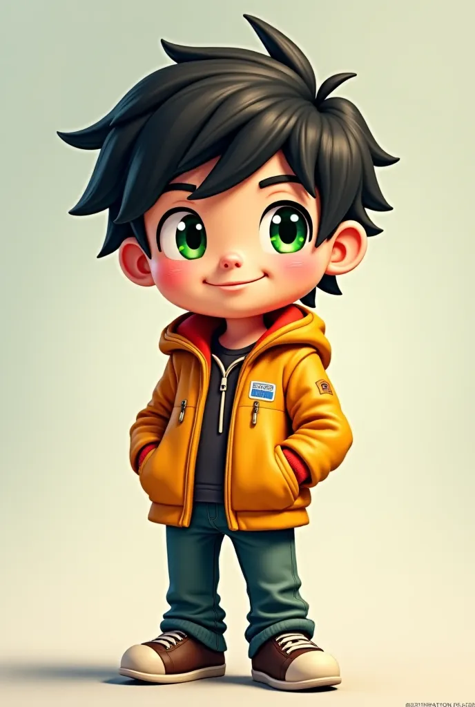 Voxel is a lively and intelligent character, with a touch of humor that attracts everyone around her.. His hair is slightly messy but adds a distinctive character.. His eyes are bright and green, always reflecting quick thinking and sometimes a touch of na...